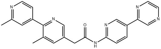 1243244-14-5   2',3-二甲基-N-[5-(2-吡嗪基)-2-吡啶基]-[2,4'-聯(lián)吡啶]-5-乙酰胺  LGK-974 