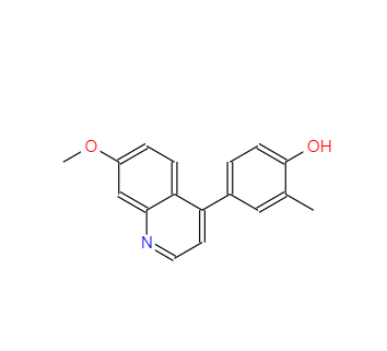 CAS：2165340-32-7，4-(7-甲氧基喹啉-4-基)-2-甲基苯酚