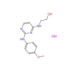 CAS：1049741-55-0，2-[[2-[(4-甲氧基苯基)氨基]-4-嘧啶基]氨基]乙醇鹽酸鹽