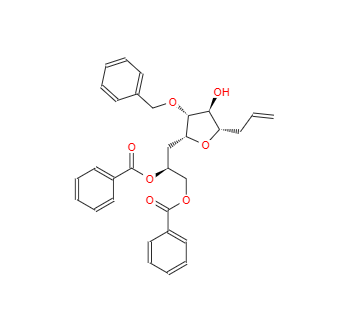 CAS：546141-24-6，(S)-3 - ((2R,3R,4S,5S)-5-烯丙基-3-(芐氧基)-4-羥基四氫呋喃-2-基)