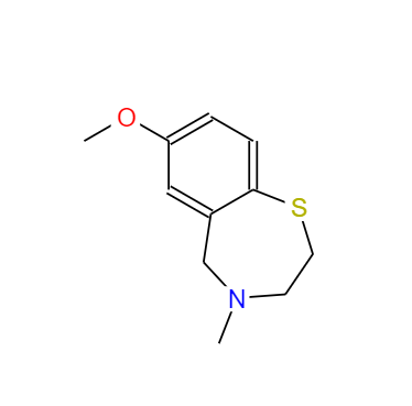 CAS：927871-76-9，2,3,4,5-四氫-7-甲氧基-4-甲基-1,4-苯并硫氮雜卓