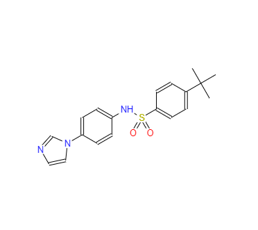 CAS：945526-43-2，4-(1,1-二甲基乙基)-N-(4-(1H-咪唑-1-基)苯基)苯磺酰胺