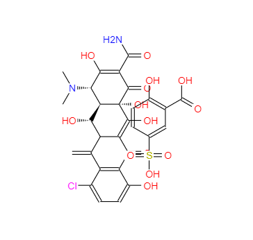 CAS：73816-42-9，甲氯環(huán)素磺基水楊酸鹽