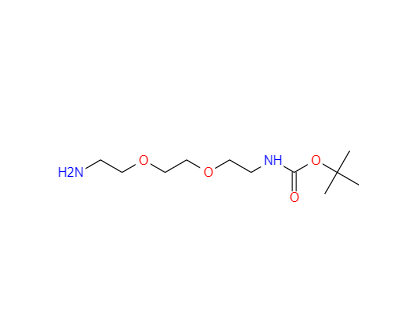 CAS：153086-78-3，2-(2-(2-氨基乙氧基)乙氧基)乙基氨基甲酸叔丁酯