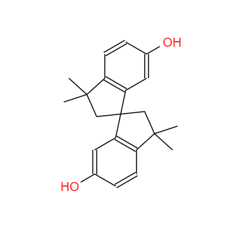 CAS：1568-80-5，3,3,3',3'-四甲基-2,2',3,3'-四氫-1,1'-螺二[茚滿]-6,6'-二醇