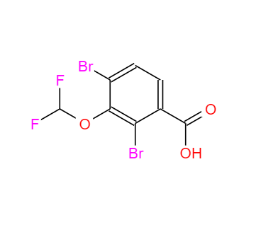 CAS：223595-28-6，2,4-二溴-3-(二氟甲氧基)苯甲酸 