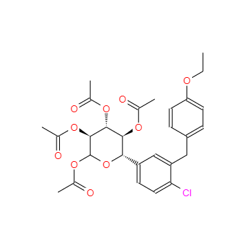CAS：1018898-84-4，(3S,4R,5S,6S)-6-(4-氯-3-(4-乙氧基芐基)苯基)四氫-2H-吡喃-2,3,4