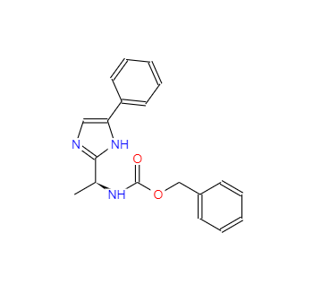 CAS：864825-21-8，N-[(1S)-1-(5-苯基-1H-咪唑-2-基)乙基]氨基甲酸芐酯