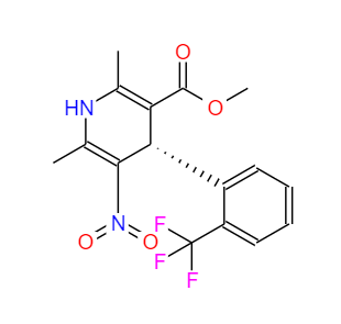 CAS：98625-26-4，(S)-2,6-二甲基-5-硝基-4-(2-三氟甲基)苯基)-1,4-二氫吡啶-3-甲酸甲酯