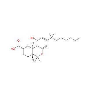 CAS：137945-48-3，(6AR,10AR)-1-羥基-6,6-二甲基-3-(2-甲基辛-2-基)-6A,7,10,10A-四氫苯并[C]色原烯-9-羧酸