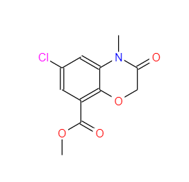 CAS：141761-83-3，6-氯-3,4-二氫-4-甲基-3-氧代-2H-1,4-苯并惡嗪-8-羧酸甲酯