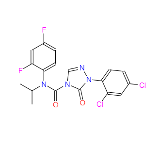 CAS：212201-70-2，1-(2,4-二氯苯基)-N-(2,4-二氟苯基)-1,5-二氫-N-異丙基-5-氧代-4H-1,2,4-三氮唑-4-甲酰胺