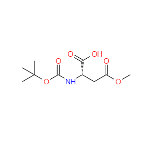 CAS：856417-64-6，2-((叔丁氧基羰基)氨基)-4-甲氧基-4-氧代丁酸